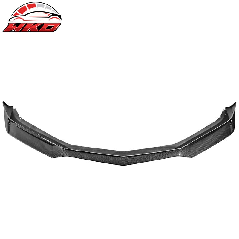Fits 16-18 Chevrolet Camaro ZL1 Style Front Bumper Lip PP Carbon Fiber Hydro Dip