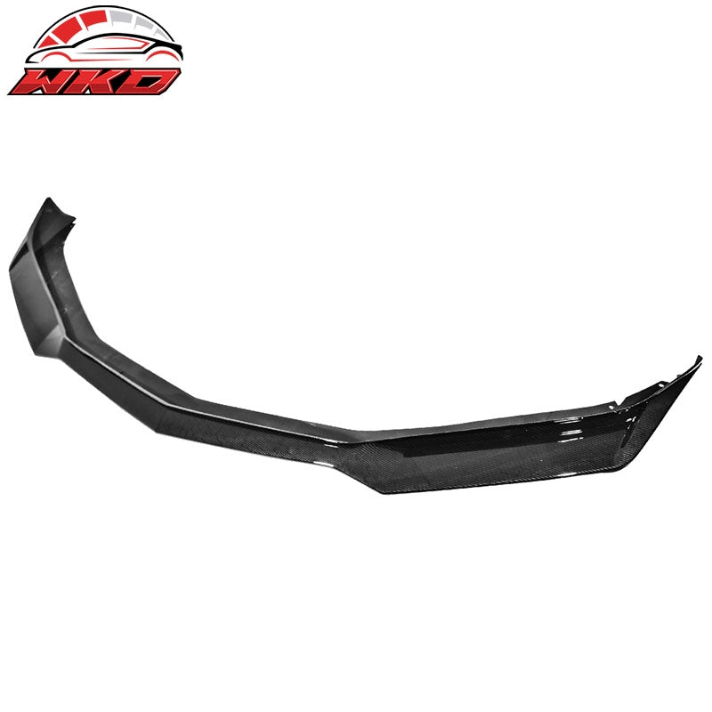 Fits 16-18 Chevrolet Camaro ZL1 Style Front Bumper Lip PP Carbon Fiber Hydro Dip