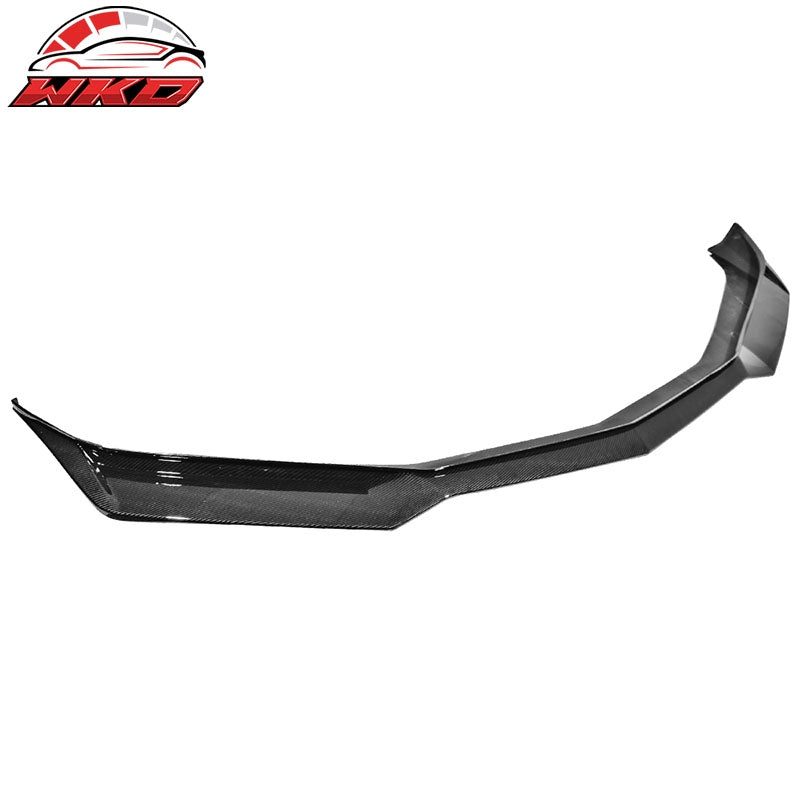 Fits 16-18 Chevrolet Camaro ZL1 Style Front Bumper Lip PP Carbon Fiber Hydro Dip