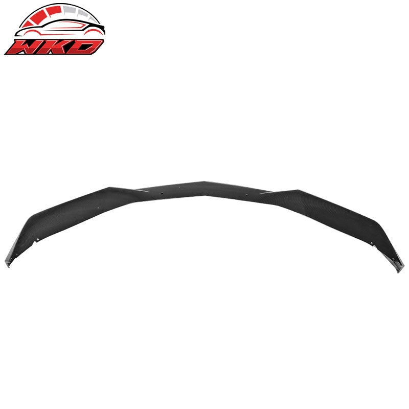 Fits 16-18 Chevrolet Camaro ZL1 Style Front Bumper Lip PP Carbon Fiber Hydro Dip