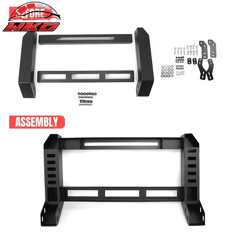 Fits 15-22 Chevrolet Colorado GMC Canyon Bull Bar Front Push Bumper Grille Guard