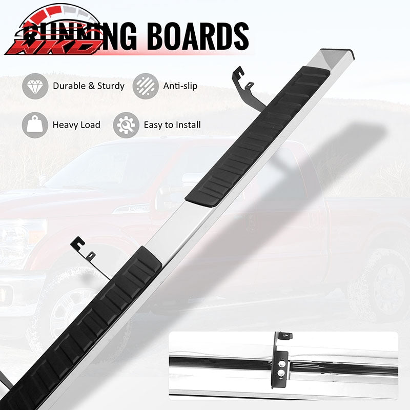 Fits 15-22 Chevrolet Colorado & GMC Canyon Crew Cab 6" OE Style Running Boards