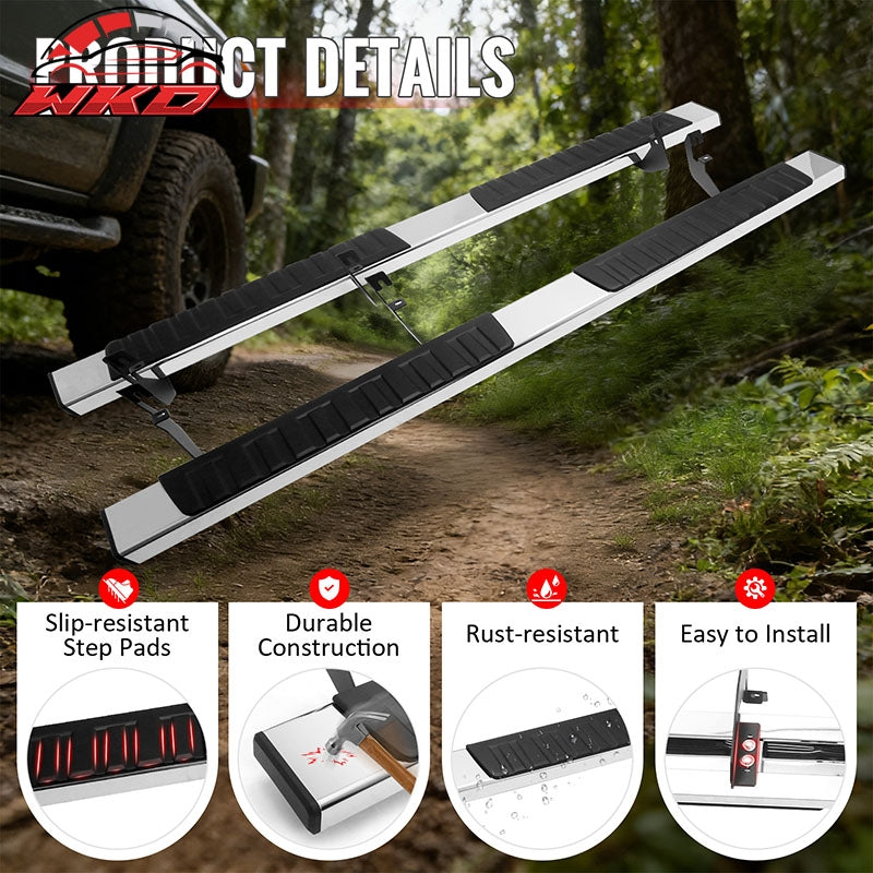 Fits 15-22 Chevrolet Colorado & GMC Canyon Crew Cab 6" OE Style Running Boards
