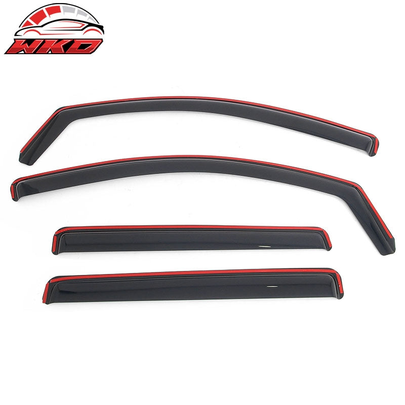 Wholesale 23-26 Chevrolet Colorado GMC Canyon Crew Cab In-Channel Window Visors Guard - Wikond Auto