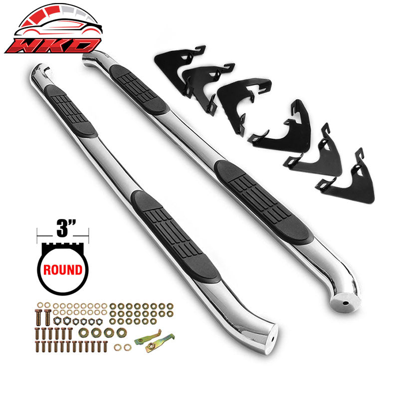 Fits 15-17 Colorado Extended Cab 3 Inch Stainless Steel Side Step Running Board