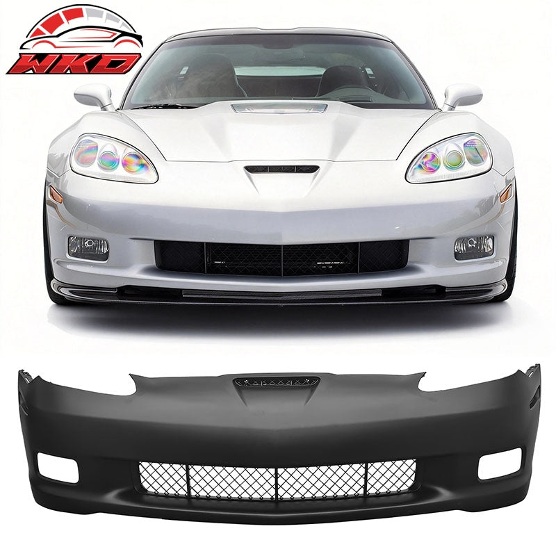 Wholesale For 06-13 Chevrolet Corvette C6 Front Bumper Cover Z06 Style Conversion Assembly