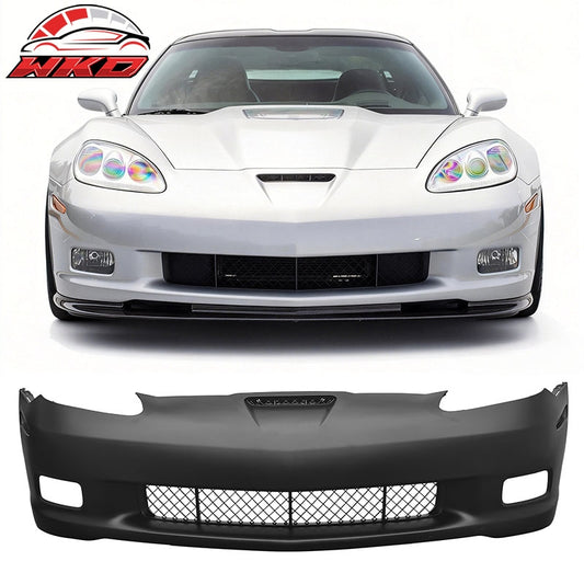 Wholesale For 06-13 Chevrolet Corvette C6 Front Bumper Cover Z06 Style Conversion Assembly - Wikond Auto