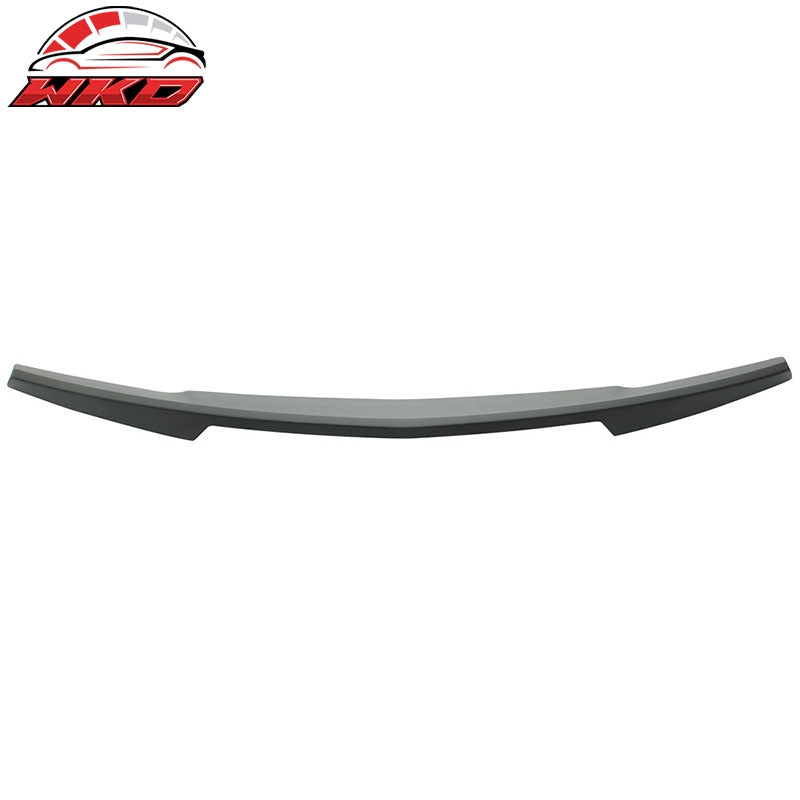 Fits 14-19 Chevrolet Corvette C7 Rear Trunk Lid Spoiler Wing Lip ABS Matte Black