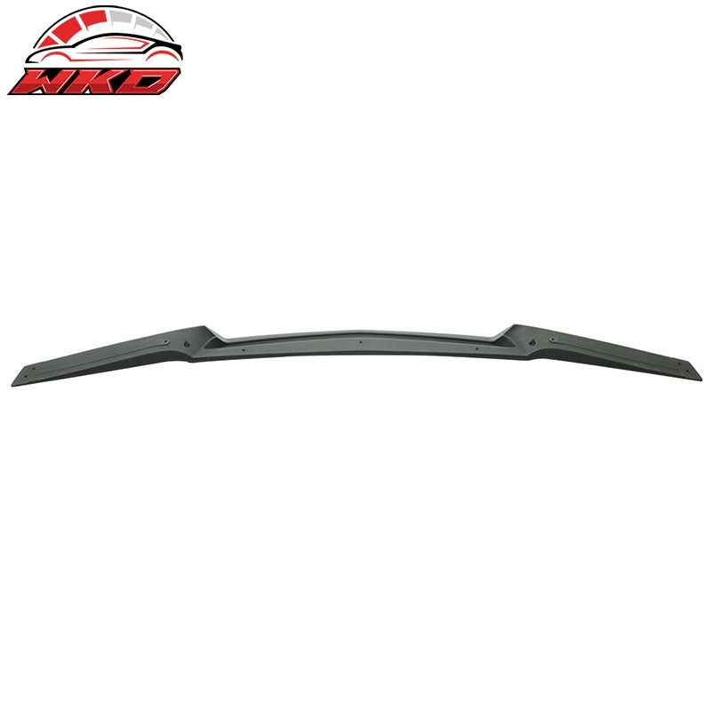 Fits 14-19 Chevrolet Corvette C7 Rear Trunk Lid Spoiler Wing Lip ABS Matte Black
