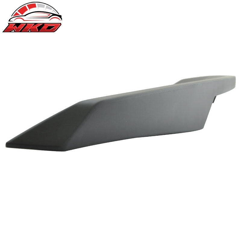 Fits 14-19 Chevrolet Corvette C7 Rear Trunk Lid Spoiler Wing Lip ABS Matte Black