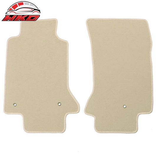 Wholesale 97-04 Chevrolet Corvette Car Floor Mats Liner Nylon Beige Cargo Carpets 2PC