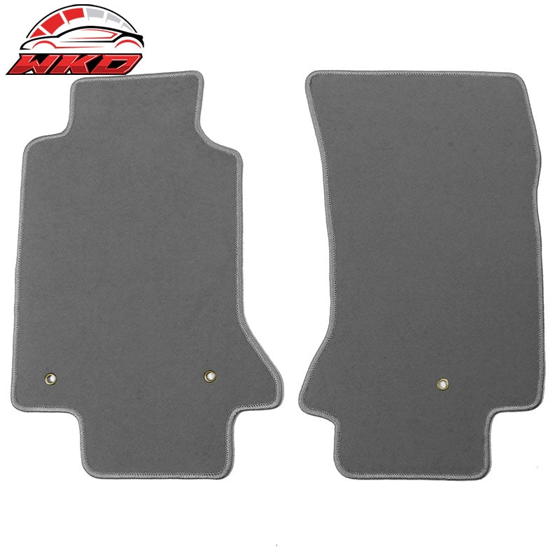 Wholesale 97-04 Chevrolet Corvette Car Floor Mats Liner Nylon Gray Cargo Carpets 2PC