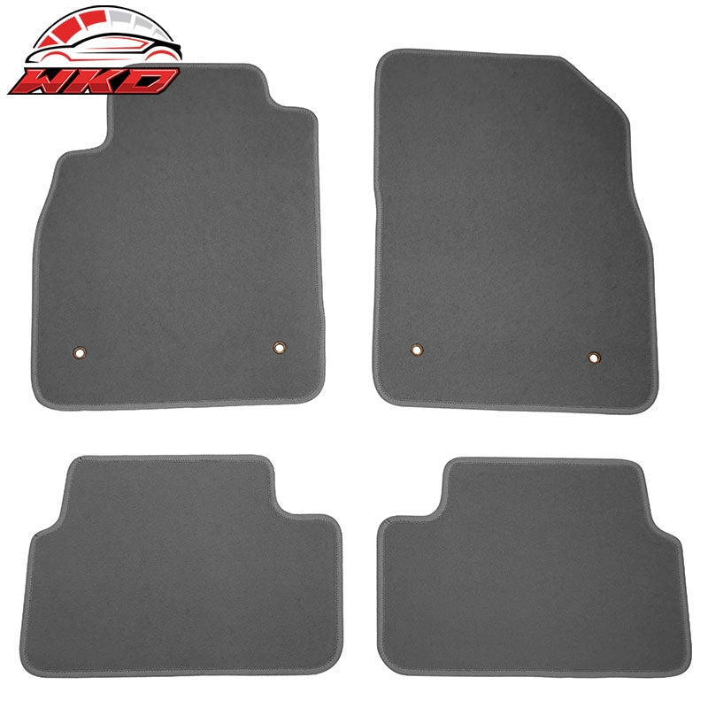 Wholesale 08-16 Chevrolet Cruze Floor Mats Nylon Grey Non-Slip Auto Carpets 4PC Set