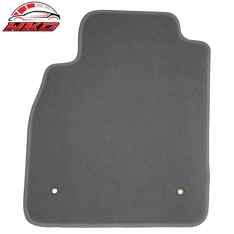 Fits 08-16 Chevrolet Cruze Floor Mats Nylon Grey Non-Slip Auto Carpets 4PC Set