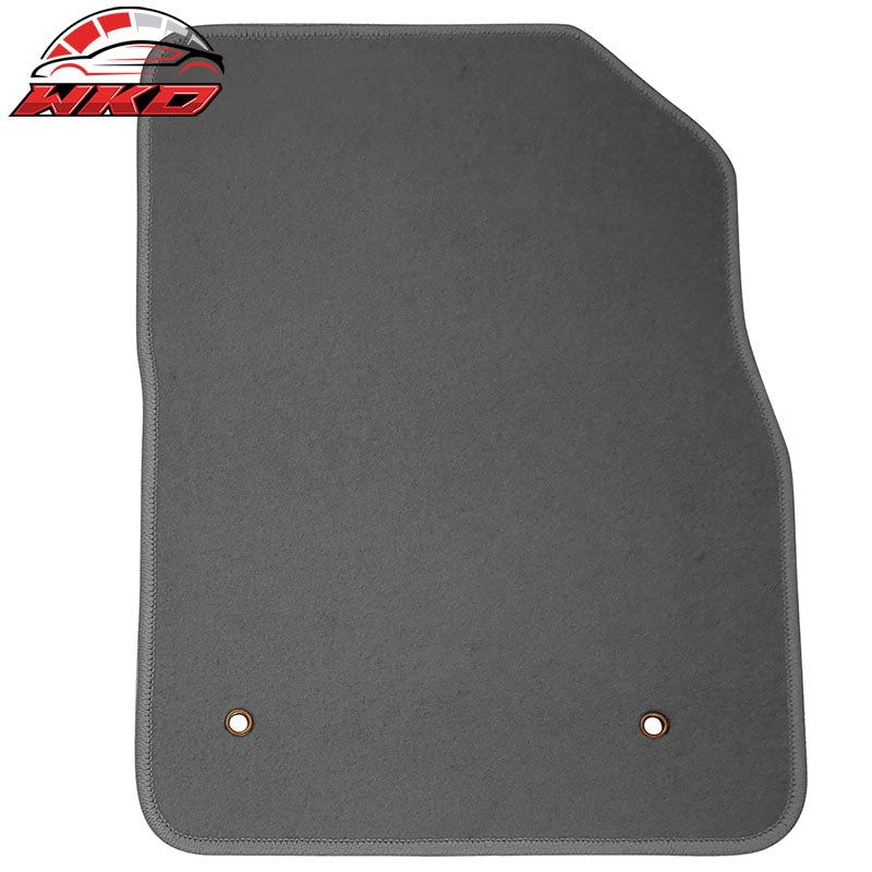 Fits 08-16 Chevrolet Cruze Floor Mats Nylon Grey Non-Slip Auto Carpets 4PC Set