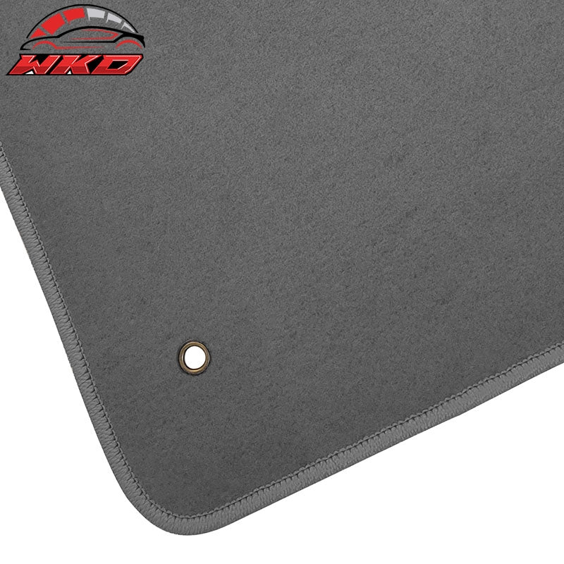 Fits 08-16 Chevrolet Cruze Floor Mats Nylon Grey Non-Slip Auto Carpets 4PC Set