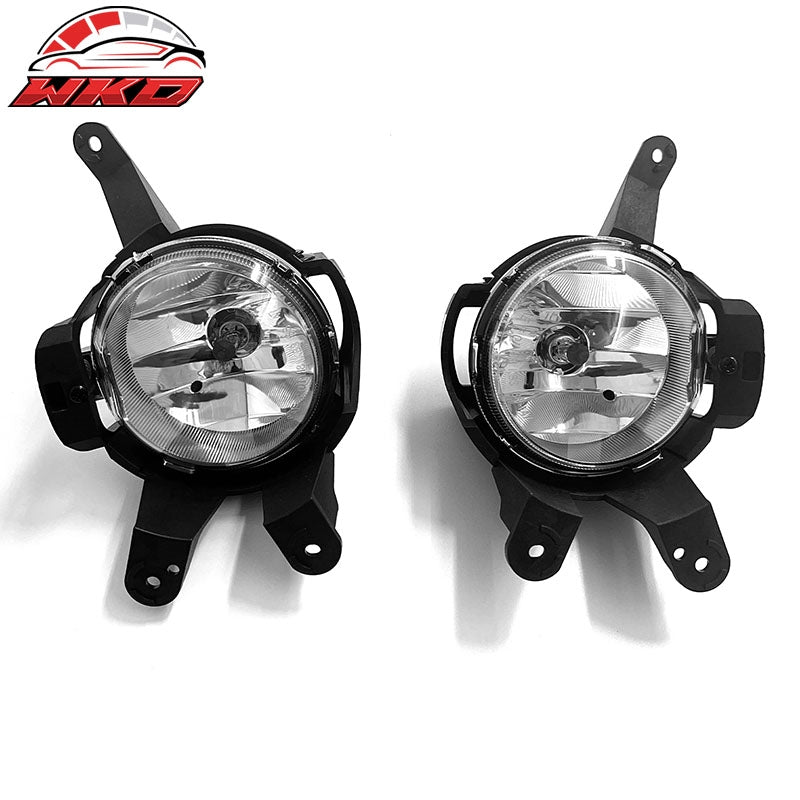 Wholesale 11-14 Chevrolet Cruze Front Bumper Fog Lights Lamps W/Wiring Clear Lens