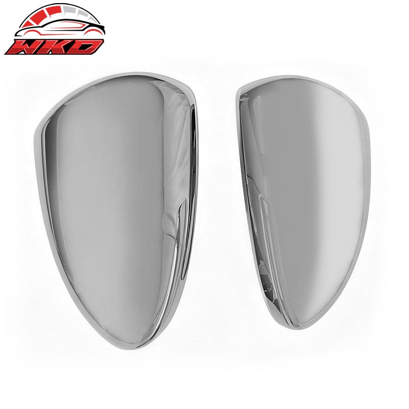 Fits 11-15 Chevrolet Cruze Mirror Covers Left Right Side Cap Chrome ABS 2PCS Set