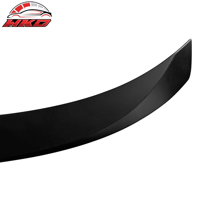 Fits 16-19 Chevrolet Cruze Sedan Rear Trunk Spoiler Wing Lid Matte Black ABS