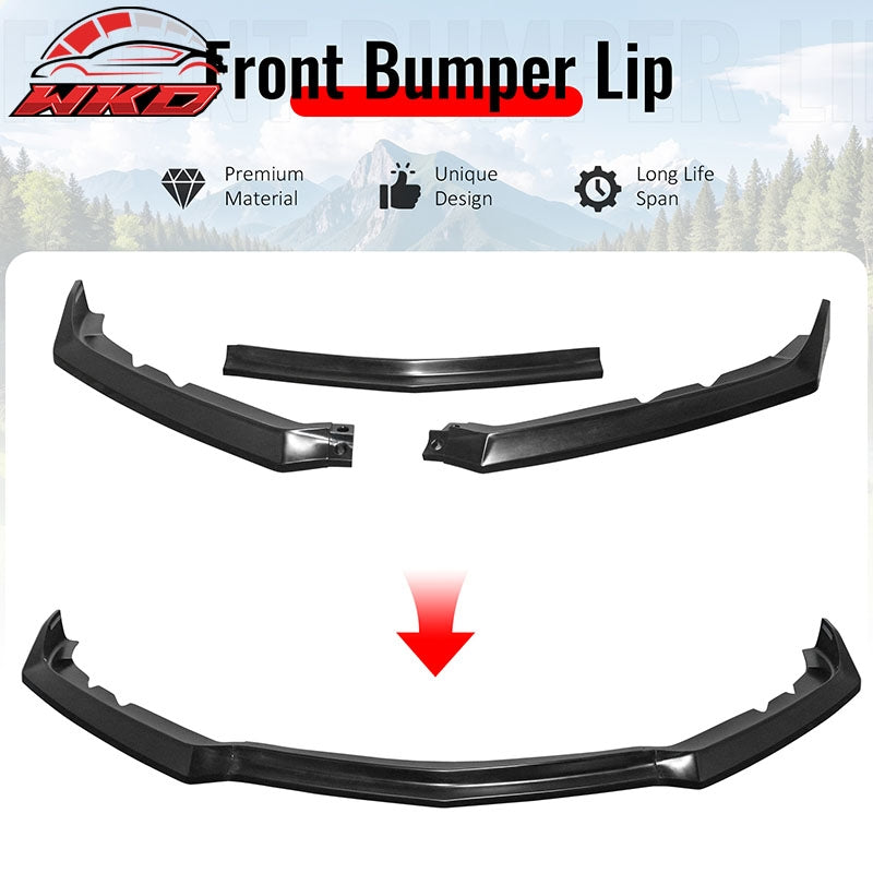Wholesale 16-18 Chevrolet Cruze Unpainted Front Bumper Lip Lower Chin Spoiler PU 3PCS - Wikond Auto