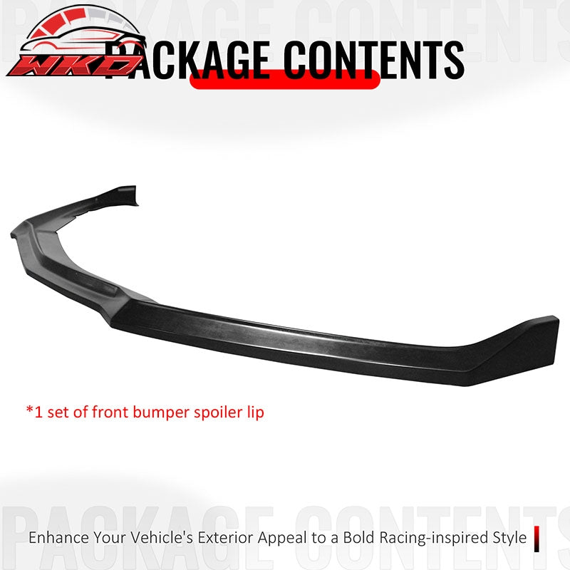 Wholesale 16-18 Chevrolet Cruze Unpainted Front Bumper Lip Lower Chin Spoiler PU 3PCS - Wikond Auto