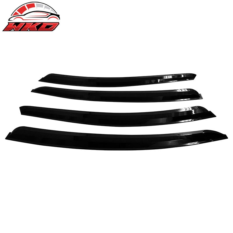 Fits 11-15 Chevrolet Cruze Window Visors Vent Rain Sun Guards Deflectors Smoke