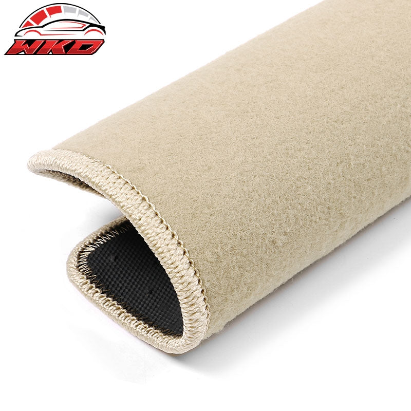Fits 10-17 Chevrolet Equinox Beige Floor Mats Liner Front Rear Nylon Carpet 4PCS