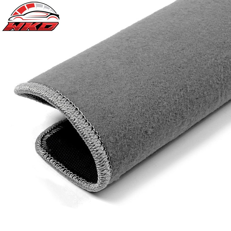 Fits 10-17 Chevrolet Equinox Floor Mats Liner Front Rear Nylon Grey Carpets 4PC