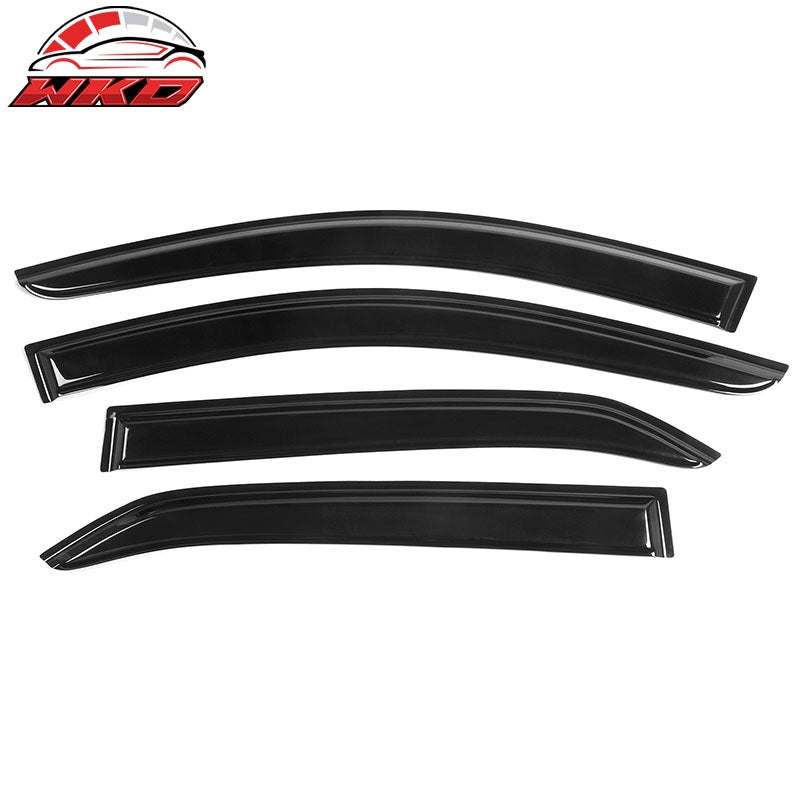 Wholesale 18-24 Chevy Equinox Window Visor Smoke Acrylic Sun Guard Rain Deflector 4Pc