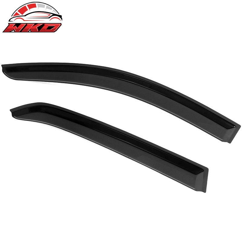 Fits 18-24 Chevy Equinox Window Visor Smoke Acrylic Sun Guard Rain Deflector 4Pc