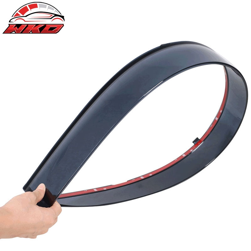 Fits 18-24 Chevy Equinox Polycarbonate Tape-On 4PC Window Visors Vent Rain Guard
