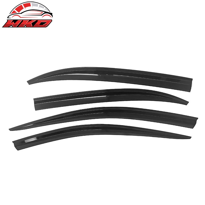 Wholesale 08-12 Chevrolet Malibu Window Visors Black Sun Rain Guard Deflectors 4PCS