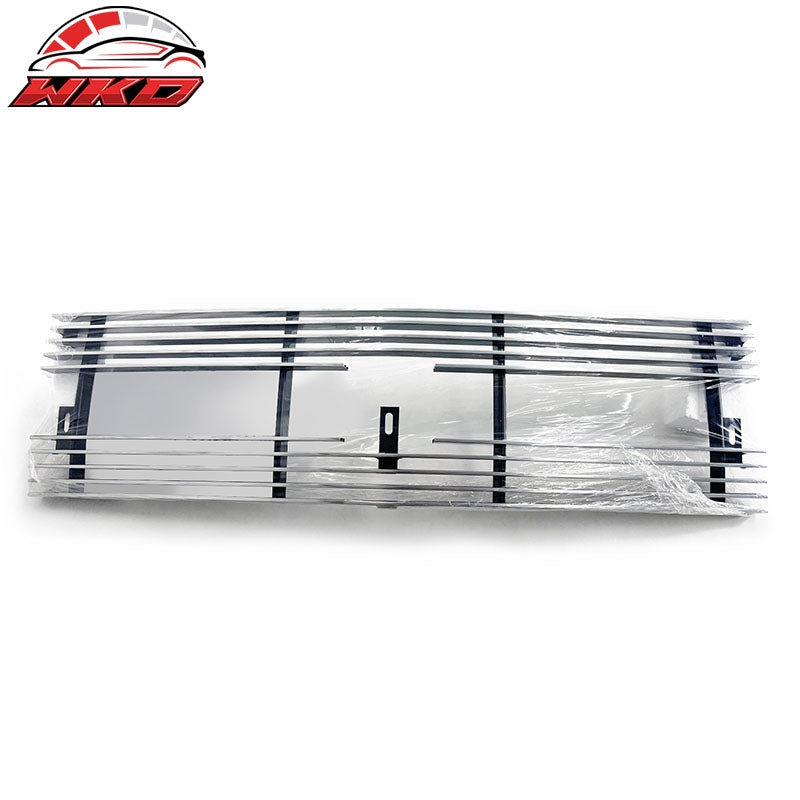 Fits 1998-2002 Chevrolet S10 Front Bumper Upper Billet Grille Insert Chrome