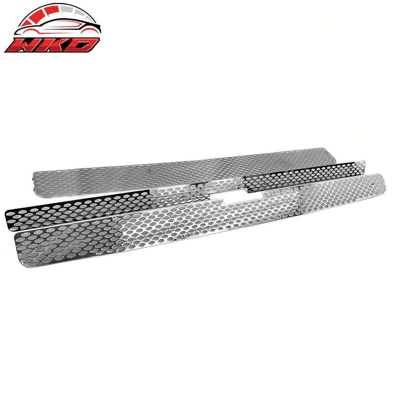 Fits 07-13 Chevrolet Silverado 1500 Mesh Style Front Upper + Lower Grille Insert