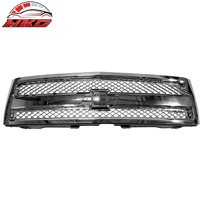 Wholesale 2007-2013 Chevrolet Silverado 1500 OE Style Front Upper Mesh Grille Chrome