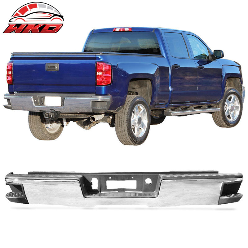Fits 14-18 Chevy Silverado GMC Sierra 1500 Rear Step Bumper