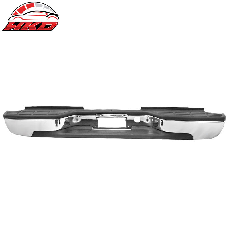 Wholesale 99-07 Silverado Sierra 2500HD 3500 Fleetside Rear Step Bumper - Chrome