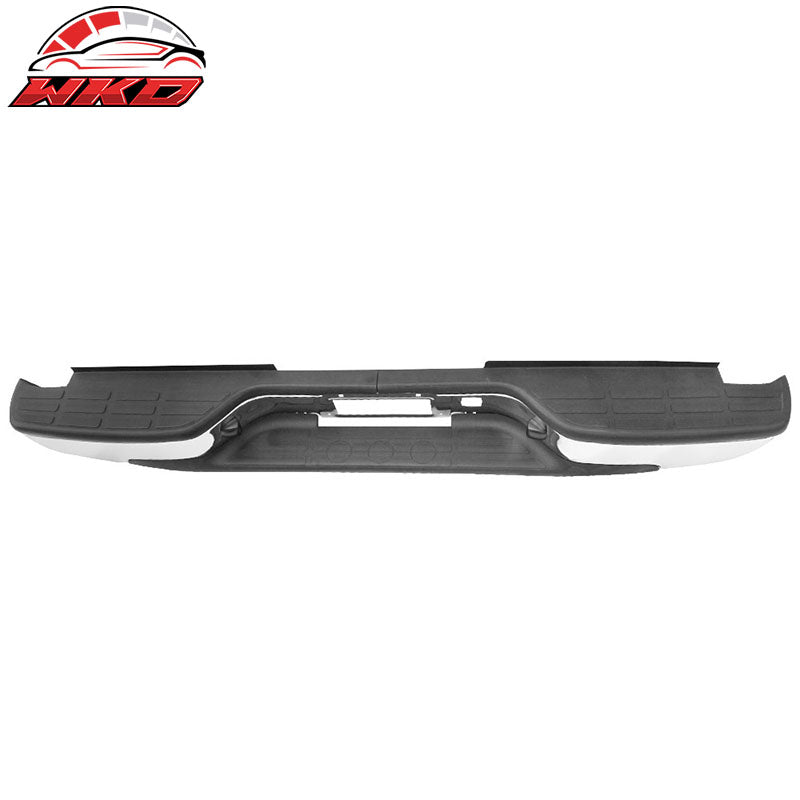 Fits 99-07 Silverado Sierra 2500HD 3500 Fleetside Rear Step Bumper - Chrome