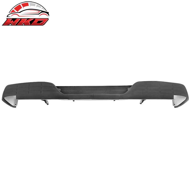 Fits 99-07 Silverado Sierra 2500HD 3500 Fleetside Rear Step Bumper - Chrome