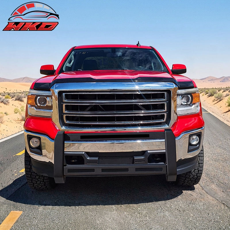 Wholesale 07-19 Chevrolet Silverado GMC Sierra 1500 Bull Bar Push Bumper Grille Guard - Wikond Auto
