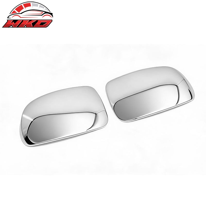 Fits 99-06 Chevrolet Silverado GMC Sierra Side Rearview Mirror Cover Caps Chrome