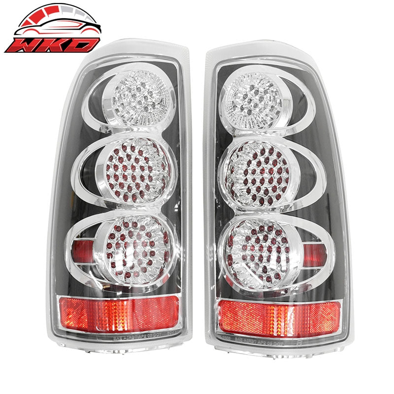 Wholesale 99-06 Chevrolet Silverado & GMC Sierra Tail Lights Rear Brake Lamps Chrome