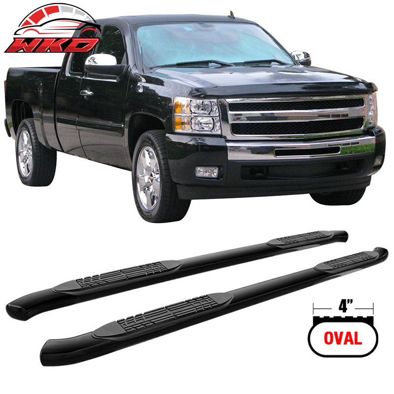 Fits 99-18 Silverado GMC Sierra 1500 2500HD Extended Cab Running Boards