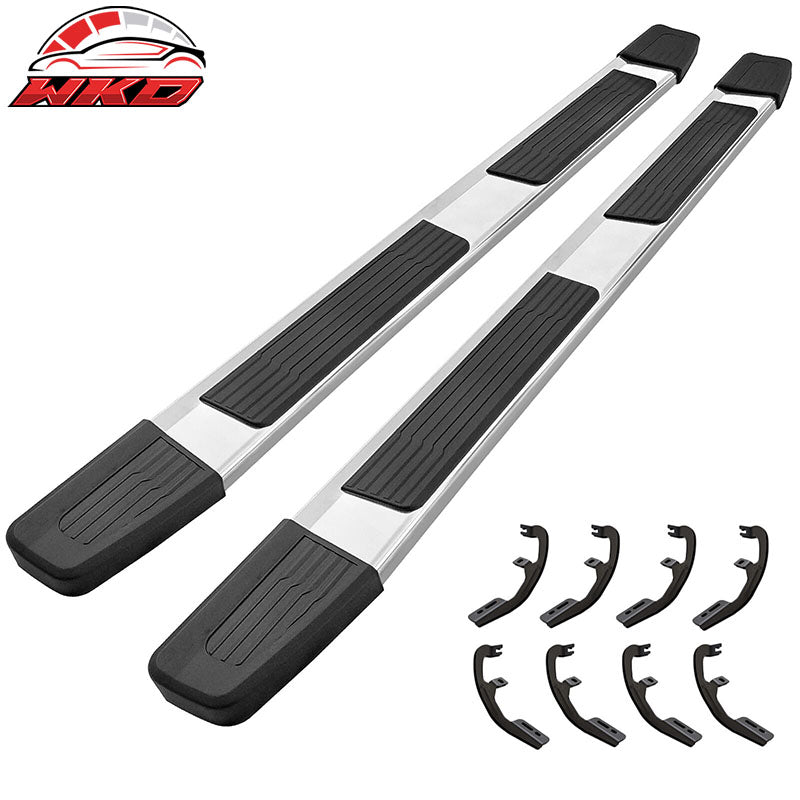 Fits 19-25 Silverado GMC Sierra 1500 Extended Cab 6" Running Board Side Step Bar