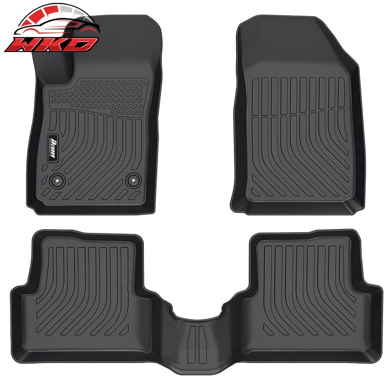 Wholesale 12-20 Chevrolet Sonic Floor Mats All Weather 3PCS Front 2nd Row Liners TPE