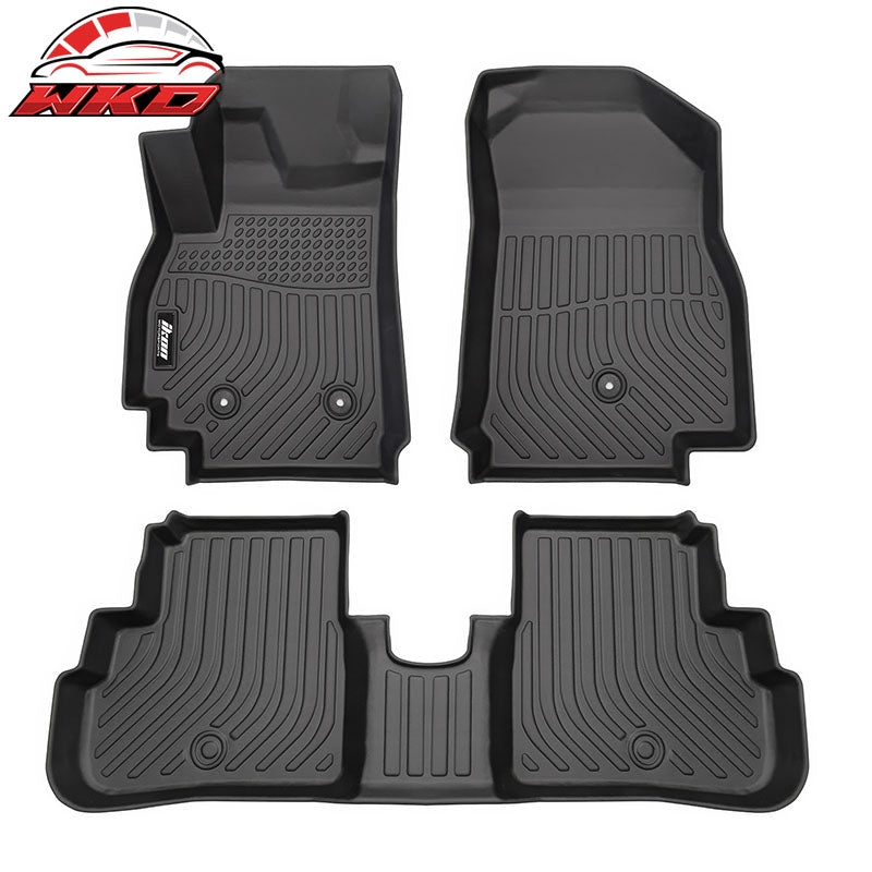 Wholesale 16-22 Chevrolet Spark Heavy Duty Floor Mats 3PCS Front 2nd Row Liners TPE