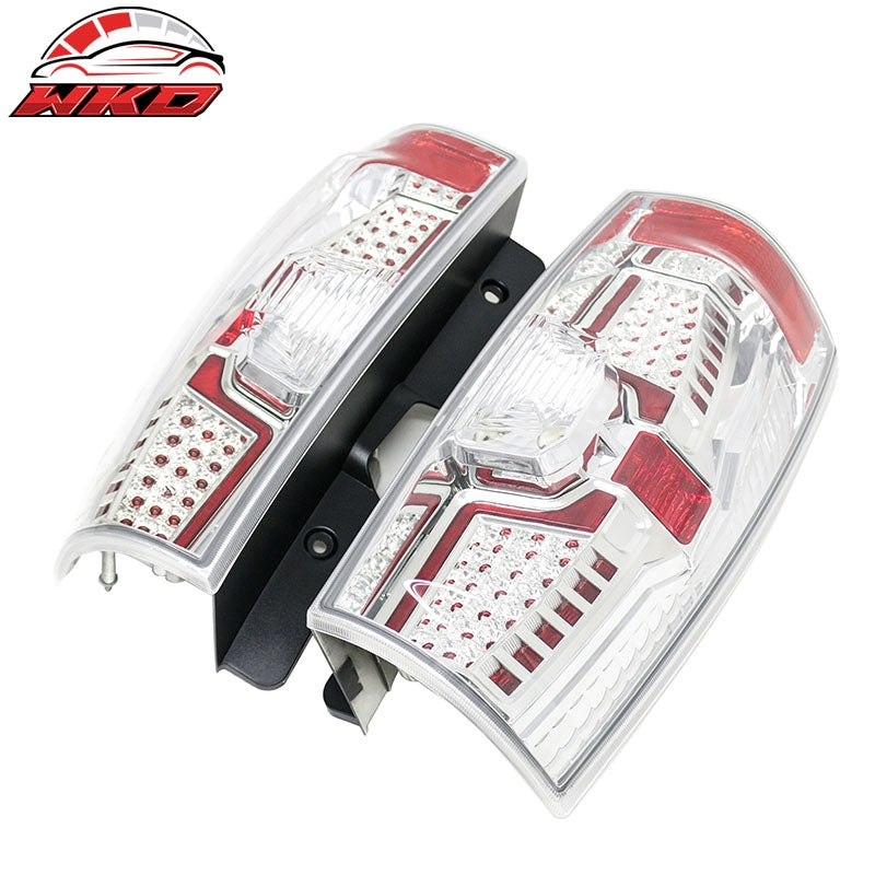 Fits 07-14 Chevrolet Suburban RH LH Tail Lights Rear Brake Lamps W/Clear Lens