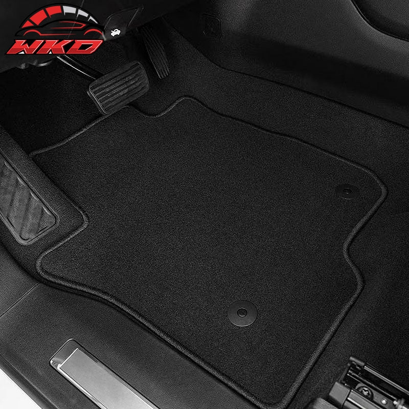 Fits 21-23 Chevrolet Suburban Tahoe GMC Yukon Nylon Floor Mats Carpet Black 4PCS