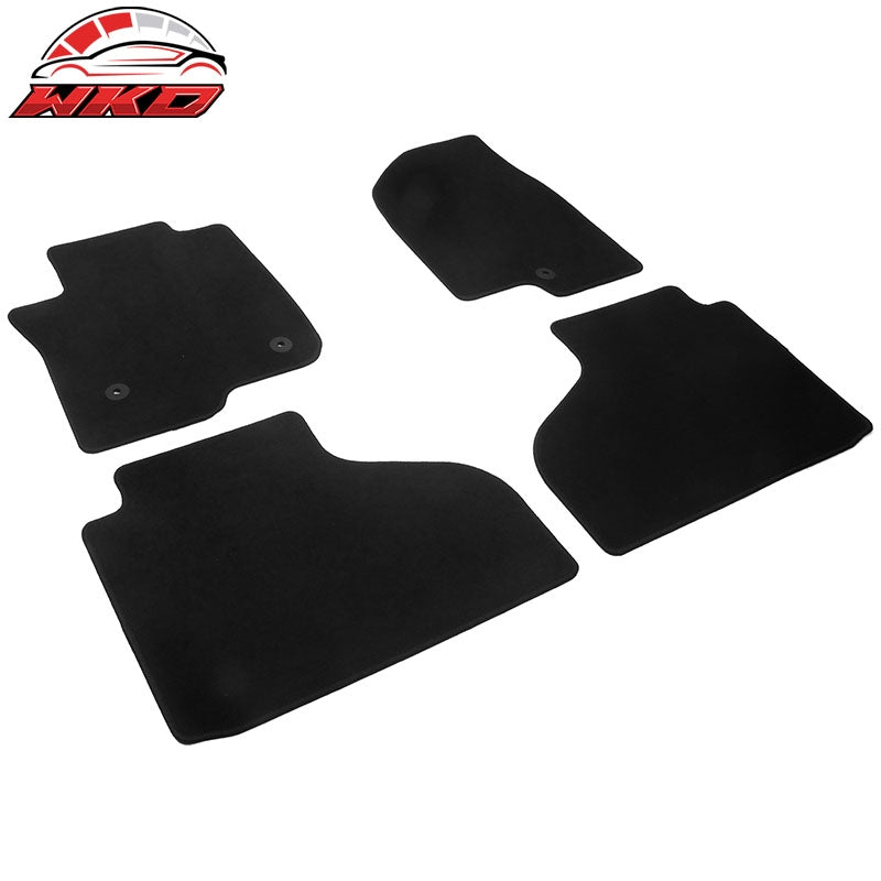 Fits 21-23 Chevrolet Suburban Tahoe GMC Yukon Nylon Floor Mats Carpet Black 4PCS
