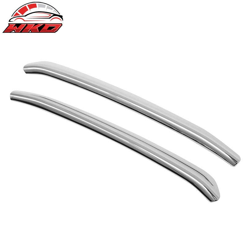 Fits 15-20 Chevrolet Tahoe Chrome Front Bumper Fog Lights Garnish Trims 2PCS Set